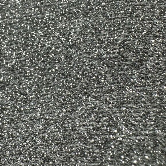 Milly Minis Girls Fancy Silver Metallic Twirly Skater Dress - Picture 3 of 5